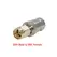 BNC to SMA Adapter Q9 BNC Female Male to SMA Plug Jack Straight RF Connector Copper Brass Nickel Plating