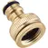 G3/4 To G1/2 Brass Fitting Adaptor Universal Garden Hose Tap Connector Female Quick Connector Garden Tool Accessories