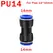 10PCS Pneumatic Fittings Quick Air Connector Hose Fitting Plastic PU PG 4mm 6mm 8mm 10mm 12mm Push Into Tube Pluglug