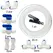 Water Supply Hose And Inline Shut-off Valve Water Tube Refrigerator Connectors Kit for Water Filter System Pipe Fitting 10-20M
