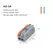 1/5/10 PCS Mini Fast Wiring Cable Connectors Universal Compact Splitter Electrical Conductors Push-in Home Terminal Block