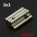 8x3mm Powerful Neodymium Magnet N35 NdfeB Permanent Magnetic imanes Round Super Strong Fridge Magnets DIY