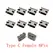 10Pcs USB Connector Type C Female Charging Port Jack 2/6/16 Pin Type-C Socket PCB Soldering SMD SMT DIY Repair Type C Adapter