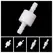 1Pcs White 4mm/6mm/8mm/10mm/12mm Plastic One Way Inline Check Valve Fuel Gas Liquid Water