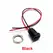 1-10PCS 2Pin USB-C Connector Type-C Waterproof Nut Locking Panel Mounting TPC Waterproof Fast Charging Jack Port