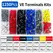 200-1900Pcs Electrical Tube Insulated Terminal VE Tubular Crimp Terminals Wire Cable Connector Ferrules Terminal Connectors