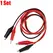 1-20Set Red Black Alligator Clips DIY Test Leads Double-ended Crocodile Test Clips for Multimeter Measure Tool Lead Connector