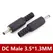 10/50PCS 5/10Pcs DC Power Supply Jack Socket Female Panel Mount Connector 5.5 2.1mm Plug Adapter 5.5x2.1 DC-022B