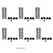 6PCS Universal Type 35mm Aluminum Slotted DIN Rail for C45 DZ47 Terminal Blocks Contactor Din Rail Terminal Blocks With sheath