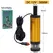 Mini Submersible Diesel Fuel Transfer Water Oil Suction Pump 51MM Aluminum Alloy DC 12V 24V 30L/Min 25W Car Cigarette Lighter