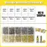 Heat Insert Nut Stainless Screw TS100 Soldering Iron Tip Insert Internal Thread Head  Brass Hot Melt Insert Nuts Bolt Insertion