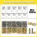 Heat Insert Nut Stainless Screw TS100 Soldering Iron Tip Insert Internal Thread Head  Brass Hot Melt Insert Nuts Bolt Insertion