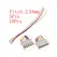 10Pcs Micro JST XH 2.54mm Pitch 2/3/4/5/6 Pin Male Plug / XH2.54 Female Socket Extension Lead Wire Cable Connector 20CM 26AWG