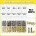 Heat Insert Nut Stainless Screw TS100 Soldering Iron Tip Insert Internal Thread Head  Brass Hot Melt Insert Nuts Bolt Insertion