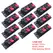10 PCS Plastic 2/4 Positions Connector Terminal Push In Jack Spring Load Audio Speaker Terminals Breadboard Amplifier Test Clip