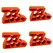 1/2/4pcs Heavy Duty Non Slip Window/Balcony Door Stop with Track Lock - Easy To Install Remove, Anti-Wind Holder Honeycomb Hole