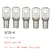 20PCS 4-25mm Assortment Tinned Copper Lugs Ring Crimp Terminals Battery Wire Welding Cable Connectors Kit