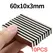 60x10x3mm Super Strong Neodymium Magnet N35 NdfeB Permanent Magnetic imanes Block Powerful Magnets Refrigerator