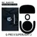 UnusualWaySports Mouse Skates Feet G Pro X Superlight 2 Cambered Surface PTFE Anti Collapse Magic Ice Black Silver Fox GPX2 GPW5