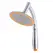 6 Inch High Pressure 360 Degrees Rotation Large Round Big Rainfall Sprayer Bathroom Hand Held Shower Head Accessories Faucet Spa