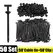 1000-100set Self-locking Universal Nylon Cable Tie Buckle Heavy Duty Zip Ties with Pin & Button Car Daily Repair Fastening Strap