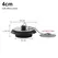 1Pcs Durable Rubber Tub Stopper With Chain Universal Bath Tub Drain 4/4.3/5cm With Hanging Ring Bathtub Plug Bathtub Accessories