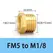 Brass Hex Bushing Reducer Pipe Fitting 1/8 1/4 3/8 1/2 3/4 Female to Male Thread Reducing Water Gas Adapter Coupler Connector