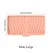 1-Pack Silicone Drain Soap Box Kitchen Bathroom Anti-slip Sink Tray Creative Washing Table Soap Tray Free Punch Drain Rack