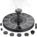 13cm, 16cm, 18cm Solar Fountain Pumps - Ideal for Outdoor Garden Pools, Bird Baths, Small Ponds. 8-Nozzle Floating Model
