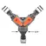 1/2 3/4 Thread 2-way Tap Hose Water Splitter Garden Tap Y Splitter Watering Fittings Adjustable Switch Joints