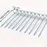 10pcs Air Fryer Oven, Vertical Grill, Skewer Grill, Universal Accessories, Food Grade 304 Stainless Steel Special Baking Needle