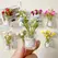 8pcs Mini Small Vase Magnets Cute Mini Refrigerator Magnets 3D Vase Fun Refrigerator Accessories Kitchen Decoration Holiday Gif