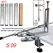 S09 New Design Professional Fixed Angle Apex Knife Sharpener Kitchen Knife tools Knife Sharpening System with diamond stones Set