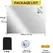 100 Blackout Window Cover Darkest Light Block Black Privacy Film Anti Look House Home Tint Glass Cloth Portable Curtain Bedroom