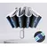 60K Buckle Men Women Umbrella  Fully Automatic Reverse Folding Umbrella with Windproof Reflective Stripe UV Umbrellas