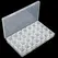 1pc 28/32/48/56/64 Slots Plastic Storage Box, DIY Diamond Painting Beads Charms Jewelry Accessories Organizer Box
