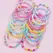 10/100Pcs Colorful Beaded Bracelets for Children Birthday Party Favors Goodie Pinata Filler Baby Shower Wedding Guest Treat Gift