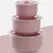 3pcs Wheat Straw Fresh-Keeping Bowl Three-Piece Set with Lid for Home Microwaveable Plastic Round Lunch Box