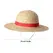 31cm/35CM Anime Straw Hat Festivals Party Cosplay Props Sun Protection Hat Parent-child Summer Sun Straw Beach Hat For Men Women