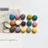 10Pcs Color Polygonal Resin Refrigerator Photo Message Tile Home Decoration Gifts