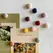 10Pcs Color Polygonal Resin Refrigerator Photo Message Tile Home Decoration Gifts