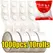 1000 Pieces Clear Glue Points Dots Double Sided Adhesive Removable for Balloons Craft Sticky