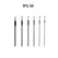 6pcs Leather Hole Punching Tools Steel Hollow Round Hole Puncher - Sharp, Durable Round Cutters For Watch Bands, Belt, Paper