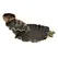 Mini lotus leaf counter current incense burner Chinese decorative alloy material incense burner Home decoration