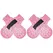4Pcs/set Anti Slip Dog Socks with Straps Traction Control for Indoor on Hardwood Floor Wear Pet Paw Protector for Small Dogs Pet