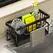Sink Cleaning Tools Storage Rack Kitchen Multifunctional Stainless Steel Drain Rack for Sponge Cleanser Organizer Rag Hanger