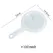 100/200/400 Mesh Washable Nylon Ultra Fine Filter Mesh Strainer Spoon Sieve Soy Milk Juice Coffee Tea Filter Kitchen Colander