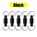 10/1Pairs Strong Magnetic Keychain with Metal Ring Anti-loss Car Keys Necklace Hanging Holders Magnets Storage Tool Accessories