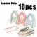 5/10pcs Folding Travel Hangers Portable Random Color Plastic Non Slip Closet Drying Rack Space Saving Home For Dress Pants Suit