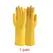 1Pair Lengthen Dishwashing Cleaning Silicone Gloves Rubber Dish Washing Glove Scrubber  for Household Kitchen Clean Tool